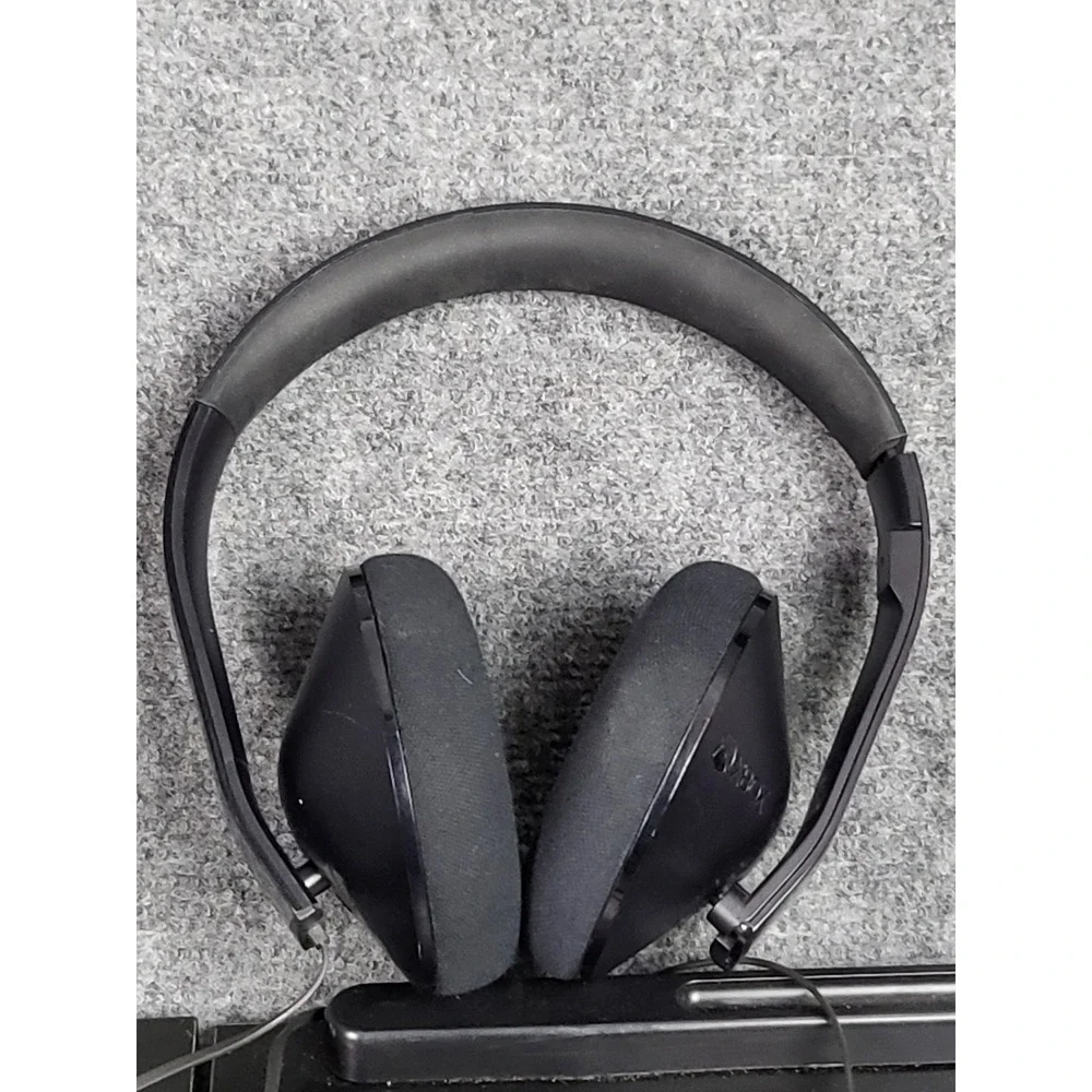 Xbox Microsoft Gaming Headset Headphones Wired Noise Cancelling Microphone Black